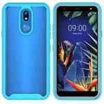 For LG K40 Starry Sky Solid Color Series Shockproof PC + TPU Protective Case(Light Blue)