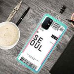 For OnePlus 8T Boarding Pass Series TPU Phone Protective Case(Seoul)