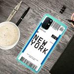 For OnePlus 8T Boarding Pass Series TPU Phone Protective Case(New York)