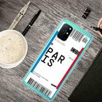 For OnePlus 8T Boarding Pass Series TPU Phone Protective Case(Paris)