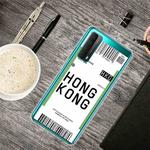For Huawei P Smart 2021 / Y7A Boarding Pass Series TPU Phone Protective Case(Hong Kong)