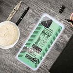 For Huawei nova 8 SE Boarding Pass Series TPU Phone Protective Case(Green New York)