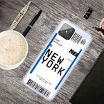 For Huawei nova 8 SE Boarding Pass Series TPU Phone Protective Case(New York)