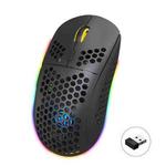 HXSJ T90 RGB Light Three-mode Wireless Gaming Mouse