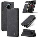 For Xiaomi Mi 10T Lite 5G CaseMe-013 Multifunctional Retro Frosted Horizontal Flip Leather Case with Card Slot & Holder & Wallet(Black)