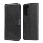 For Xiaomi Mi 10T Pro Classic Calf Texture PU + TPU Horizontal Flip Leather Case, with Holder & Card Slots & Wallet(Black)