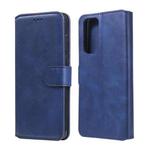 For Xiaomi Mi 10T Pro Classic Calf Texture PU + TPU Horizontal Flip Leather Case, with Holder & Card Slots & Wallet(Blue)