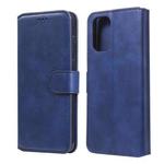 For OnePlus 8T Classic Calf Texture PU + TPU Horizontal Flip Leather Case, with Holder & Card Slots & Wallet(Blue)