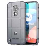 For Motorola Moto E7 2020 Full Coverage Shockproof TPU Case(Grey)