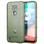 For Motorola Moto E7 2020 Full Coverage Shockproof TPU Case(Green)