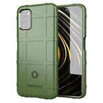 For Xiaomi Poco M3 Full Coverage Shockproof TPU Case(Green)