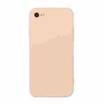 Straight Edge Solid Color TPU Shockproof Case For iPhone 6 Plus(Light Pink)