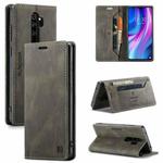 For Xiaomi Redmi Note 8 Pro AutSpace A01 Retro Skin-feel Crazy Horse Texture Horizontal Flip Leather Case with Holder & Card Slots & Wallet & RFID(Coffee)