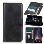 For Huawei P smart 2021 / Y7a Mirren Crazy Horse Texture Horizontal Flip Leather Case with Holder & Card Slots & Wallet(Black)