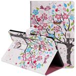 For Lenovo Tab M10 Plus TB-X606F 3D Painted Pattern Horizontal Flip Leather Case with Holder & Card Slots & Wallet & Sleep / Wake-up Function (Girl Under The Tree)