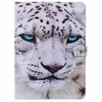 Painted Pattern Horizontal Flip Leather Case with Holder & Card Slots & Wallet & Sleep / Wake-up Function For iPad Air 2022 / 2020 10.9 /iPad Pro 11 2020 / 2018(White Leopard)