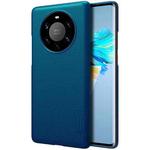 For Huawei Mate 40 Pro+ NILLKIN Frosted Concave-convex Texture PC Protective Case(Peacock Blue)