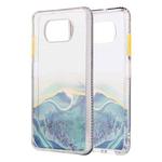 For Xiaomi Poco X3 NFC Marble Texture TPU + PC Protective Case(Green)