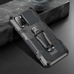For Xiaomi Redmi Note 9 Machine Armor Warrior Shockproof PC + TPU Protective Case(Space Gray)