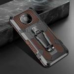 For Huawei Mate 40 Machine Armor Warrior Shockproof PC + TPU Protective Case(Coffee)