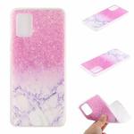 For Samsung Galaxy S20 FE Coloured Drawing Pattern Transparent TPU Protective Case(Marble)