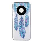 For Huawei Mate 40 Coloured Drawing Pattern Transparent TPU Protective Case(Windmill)