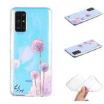 For Xiaomi Mi 10T Coloured Drawing Pattern Transparent TPU Protective Case(Dandelion)