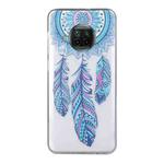 For Xiaomi Mi 10T Lite Coloured Drawing Pattern Transparent TPU Protective Case(Windmill)