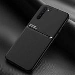 For OnePlus Nord Classic Tilt Strip Grain Magnetic Shockproof PC + TPU Case(Black)