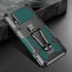 For Xiaomi Redmi 9A Armor Warrior Shockproof PC + TPU Protective Case(Army Green)