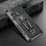 For Xiaomi Redmi Note 6 Armor Warrior Shockproof PC + TPU Protective Case(Grey)