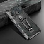For Xiaomi Redmi Note 8 Armor Warrior Shockproof PC + TPU Protective Case(Grey)