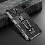 For Xiaomi Redmi Note 8 Pro Armor Warrior Shockproof PC + TPU Protective Case(Black)