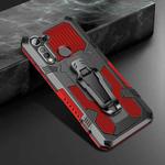 For Motorola One Fusion Armor Warrior Shockproof PC + TPU Protective Case(Red)
