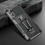 For Motorola One Fusion Armor Warrior Shockproof PC + TPU Protective Case(Grey)