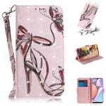 For Galaxy A10s 3D Colored Drawing Horizontal Flip Leather Case with Holder & Card Slot & Wallet & Lanyard(High-Heeled)