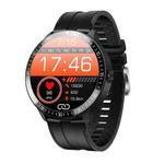 MT16 1.28 inch TFT Color Screen IP67 Waterproof Smart Watch, Support Sleep Monitor / Body Temperature Monitor / Bluetooth Call, Style:Silicone Strap(Black)