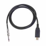 US48S USB to 6.35mm Electric Guitar Recording Cable, Cable Length:2m