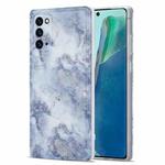 For Samsung Galaxy Note20 TPU Glossy Marble Pattern IMD Protective Case(Earthy Grey)