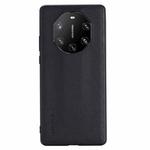 For Huawei Mate 40 RS GEBEI Full-coverage Shockproof Leather Protective Case(Black)