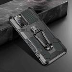 For Samsung Galaxy A02s 166mm Armor Warrior Shockproof PC + TPU Protective Case(Grey)
