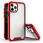 For iPhone 11 Bright Shield PC + TPU Protective Case (Red + Black)