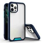 For iPhone 11 Pro Max Bright Shield PC + TPU Protective Case (Royal Blue + Sky Blue)