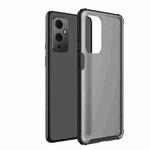 For OnePlus 9 Four-corner Shockproof TPU + PC Protective Case(Black)