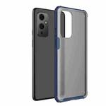 For OnePlus 9 Four-corner Shockproof TPU + PC Protective Case(Blue)