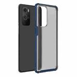 For OnePlus 9 Pro Four-corner Shockproof TPU + PC Protective Case(Blue)