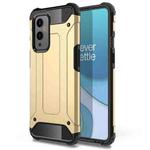 For OnePlus 9 Magic Armor TPU + PC Combination Case(Gold)