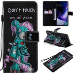 For Samsung Galaxy Note 20 Ultra Painting Horizontal Flip Leather Case with Holder & Card Slot & Lanyard(Cyclops)