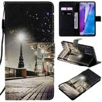 For Samsung Galaxy Note 20 Painting Horizontal Flip Leather Case with Holder & Card Slot & Lanyard(Cityscape)
