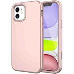 For iPhone 12 mini Shockproof PC + TPU Protective Case (Rose Gold)